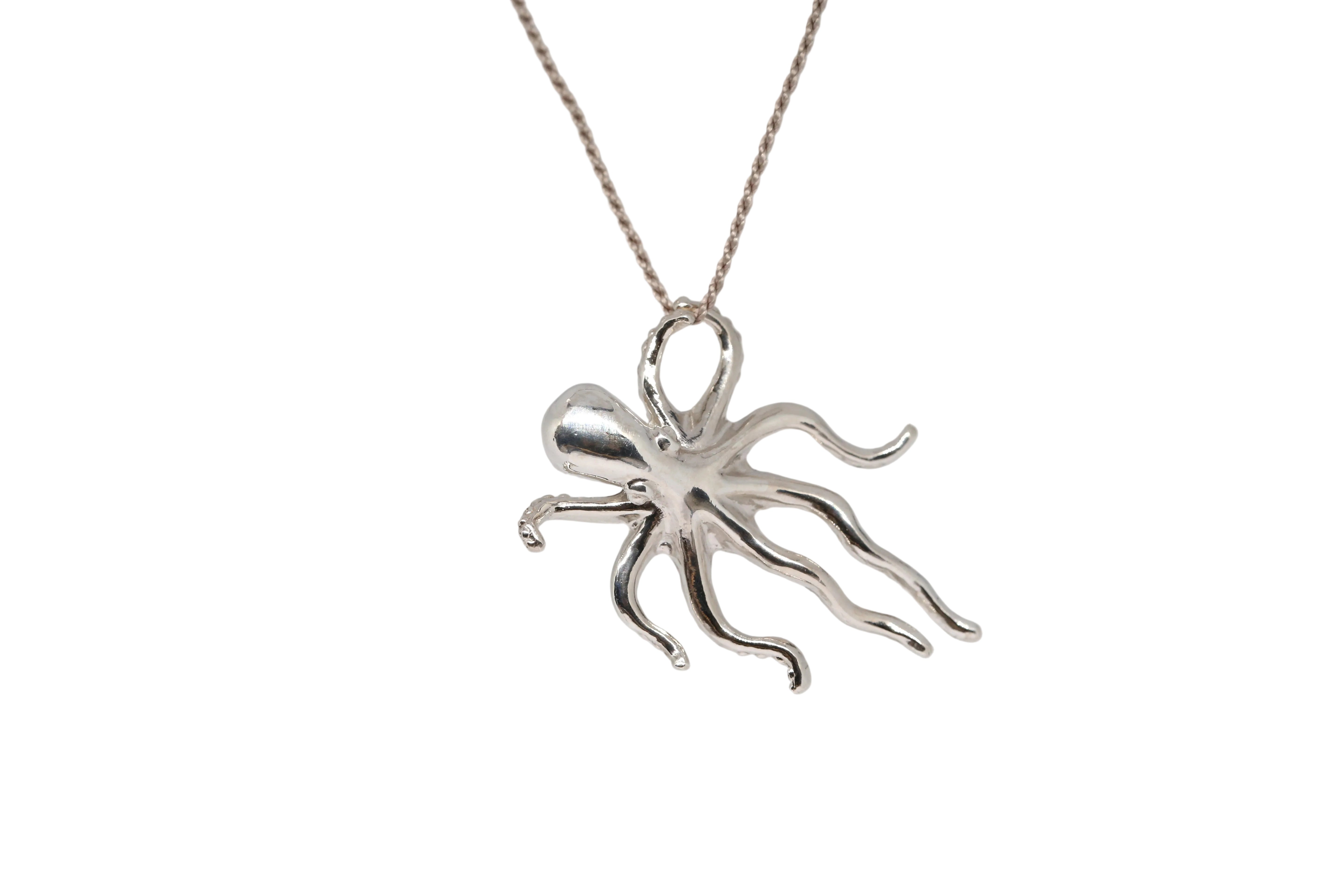 Southern White-spotted Octopus Pendant