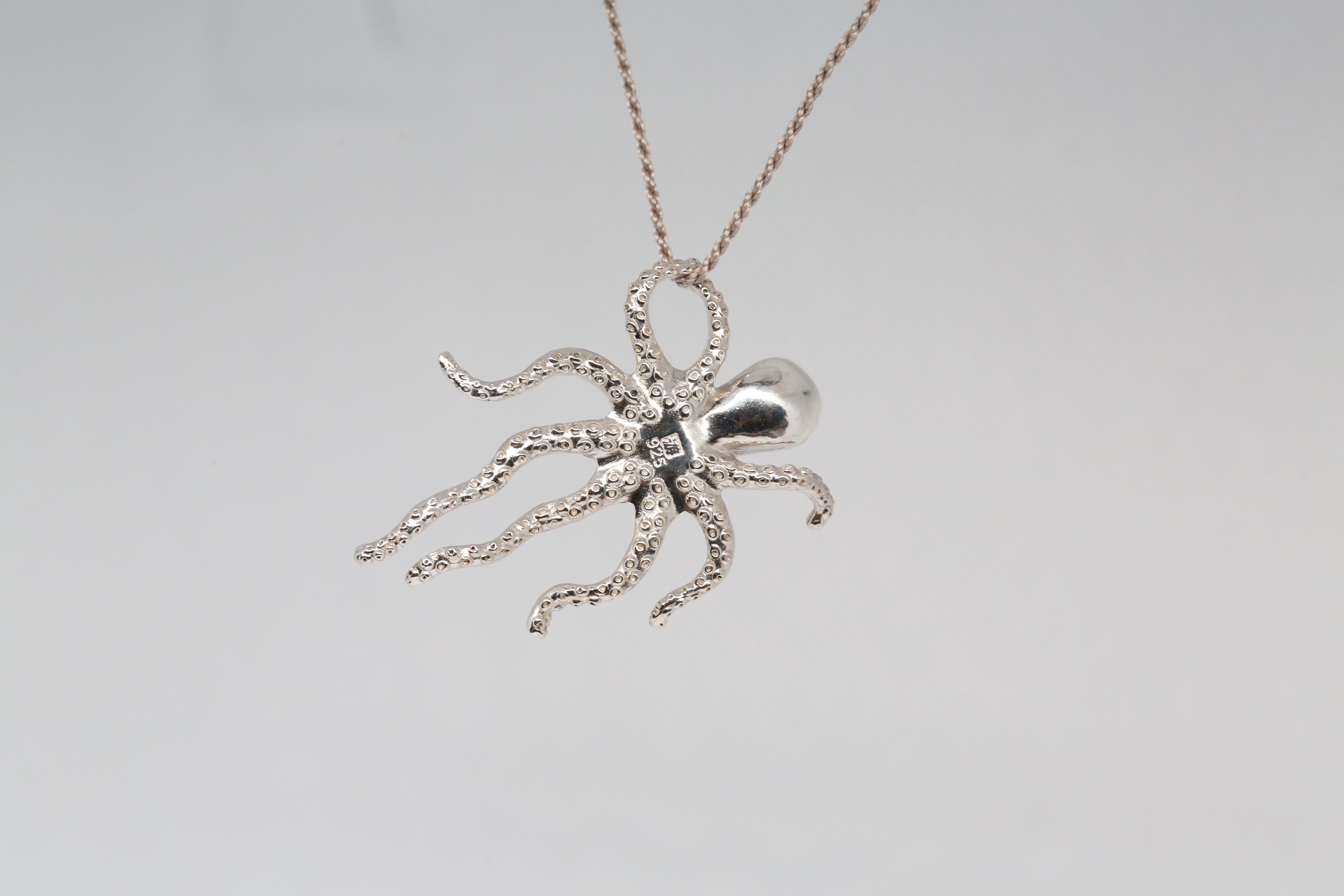 Southern White-spotted Octopus Pendant