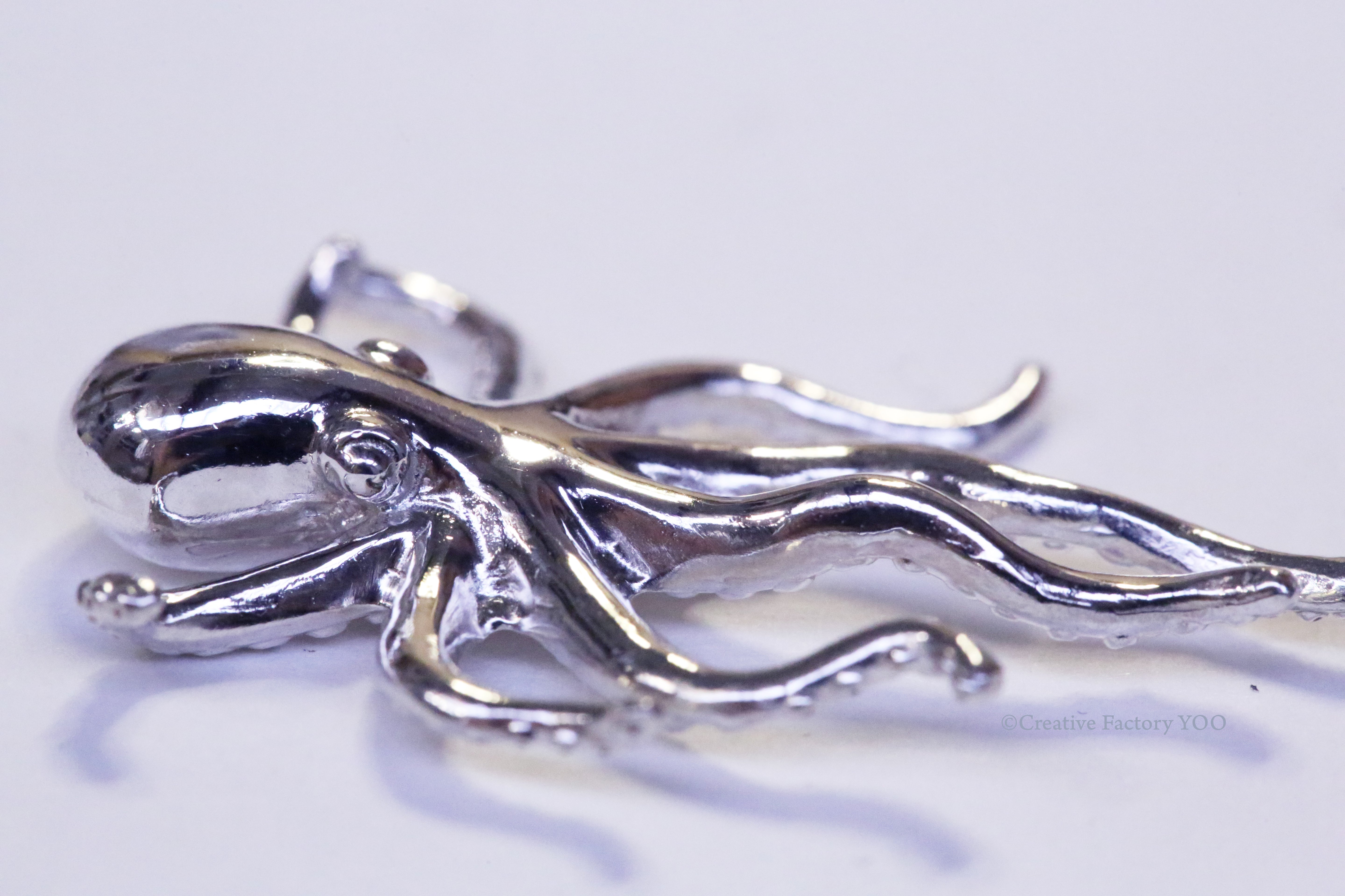 Southern White-spotted Octopus Pendant