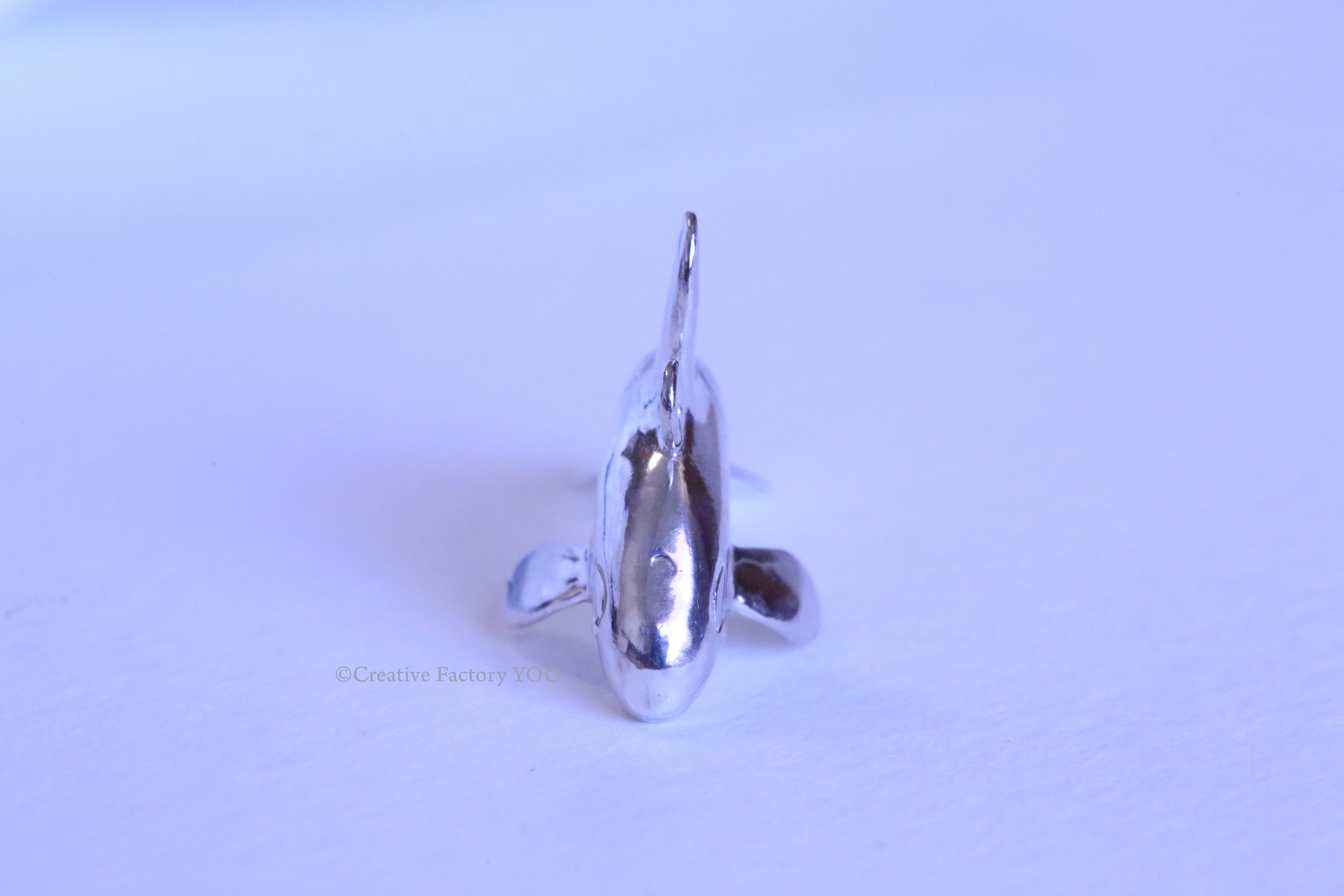 Orca / Killer Whale (Jumping Shape) Pendant
