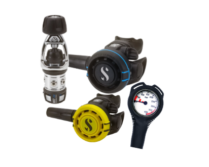 Scubapro Mk2 EVO + R105 + R105 + Gauge