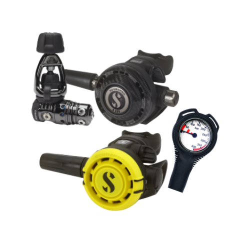 Scubapro MK25 EVO BT + G260 Carbon + R105 + Gauge