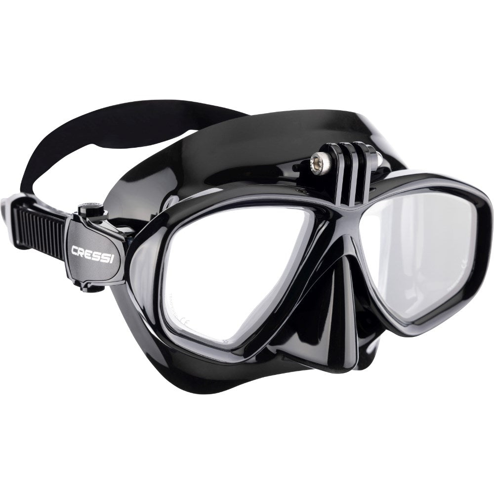 Cressi Action Dive Mask with Camera Mount