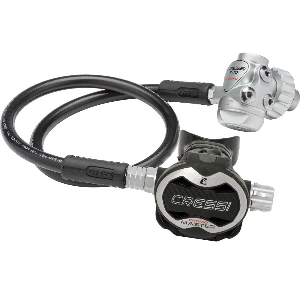 Cressi T10 SC Cromo + Master Regulator