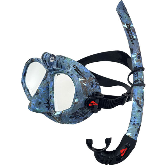 Ocean Hunter Phantom Go Pro Mask & Snorkel Set