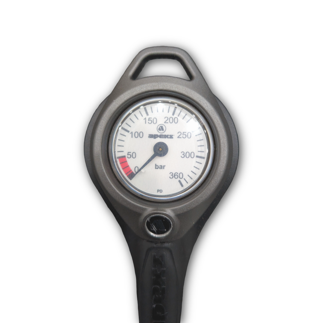 Apeks Pressure Gauge (SPG) With Miflex Hose