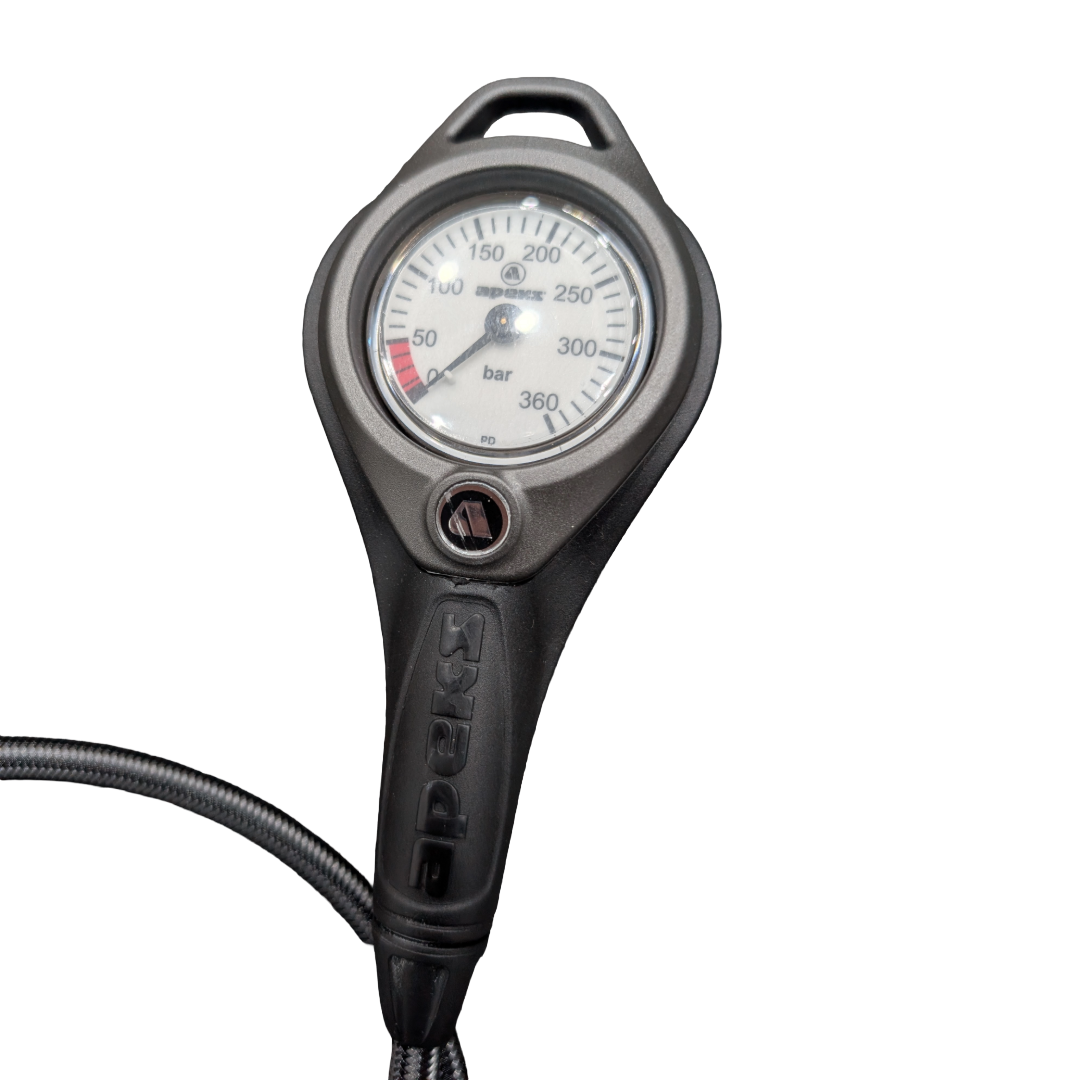 Apeks Pressure Gauge (SPG) With Miflex Hose