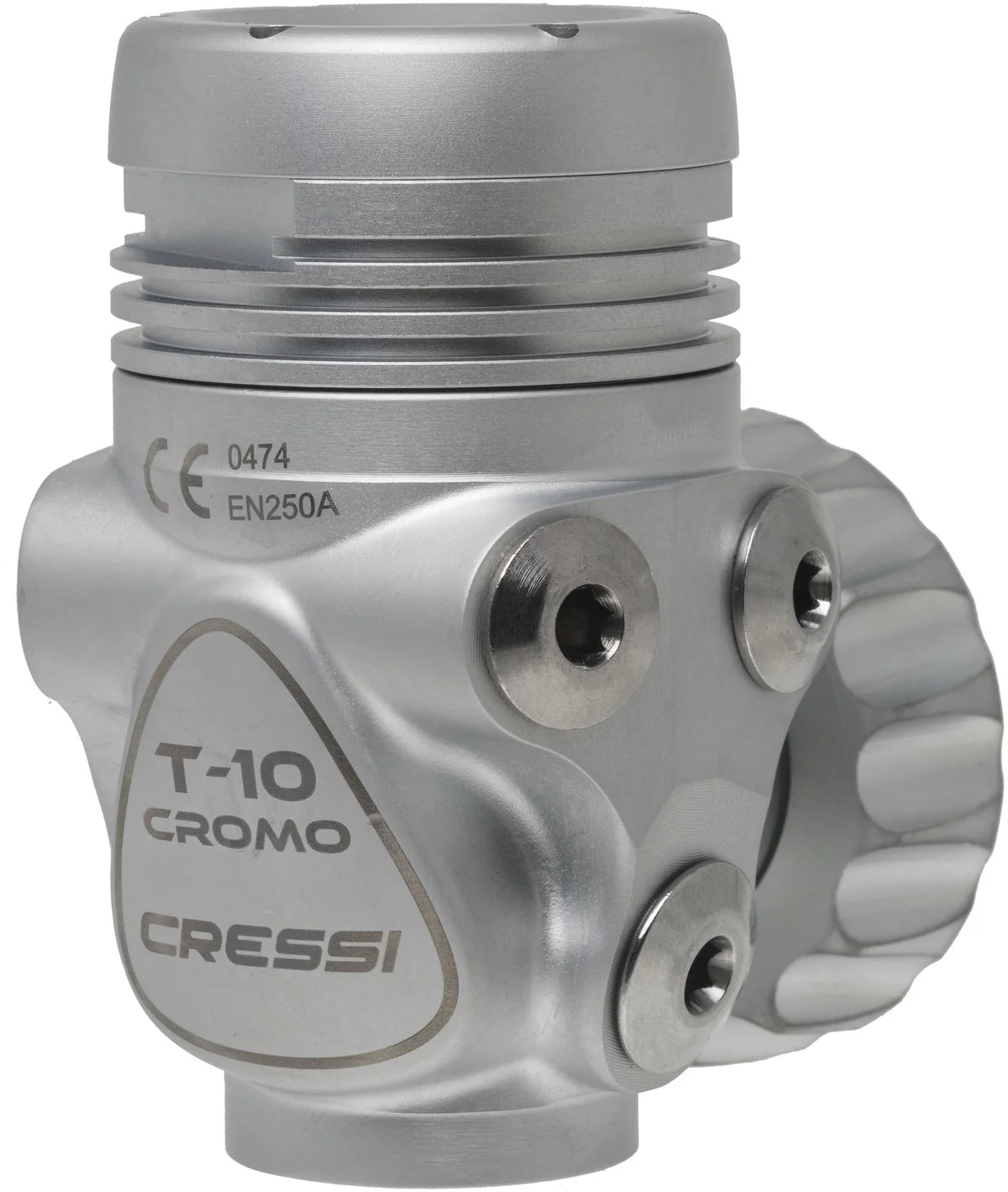 Cressi T10 SC Cromo + Galaxy R Adjustable Regulator