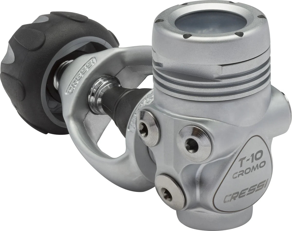 Cressi T10 SC Cromo + Galaxy R Adjustable Regulator