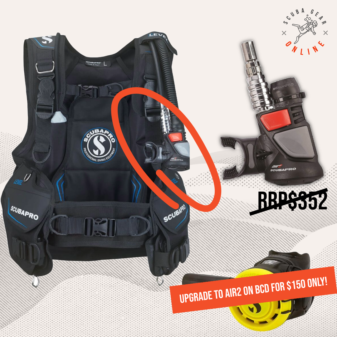 Scubapro Level BCD + Reg Set Package