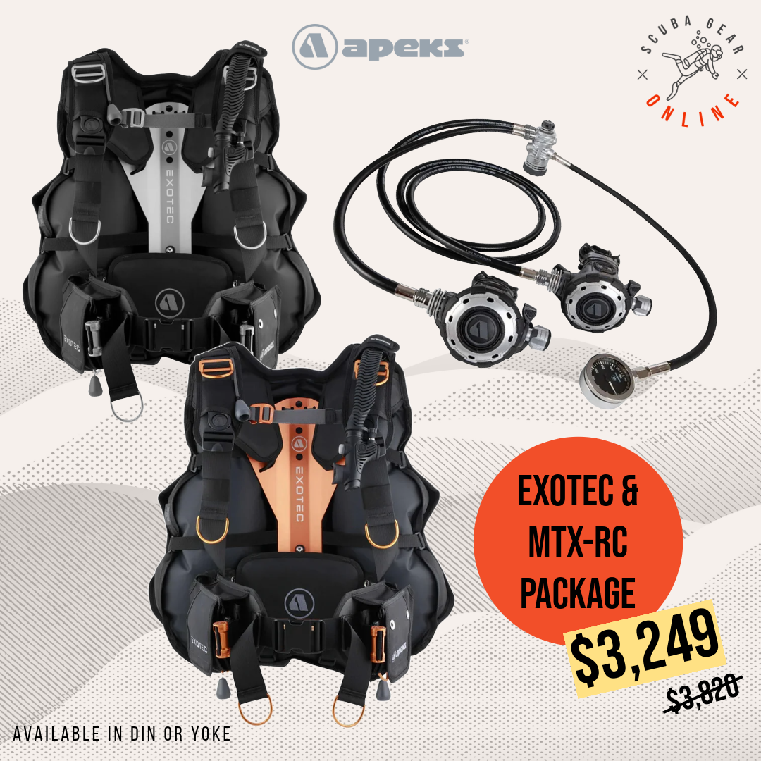 Apeks Exotec + MTX-RC Reg Set Package
