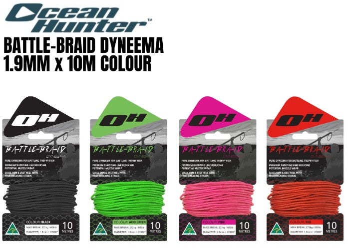 1.9mm Battle-Braid Dyneema (10m Card)