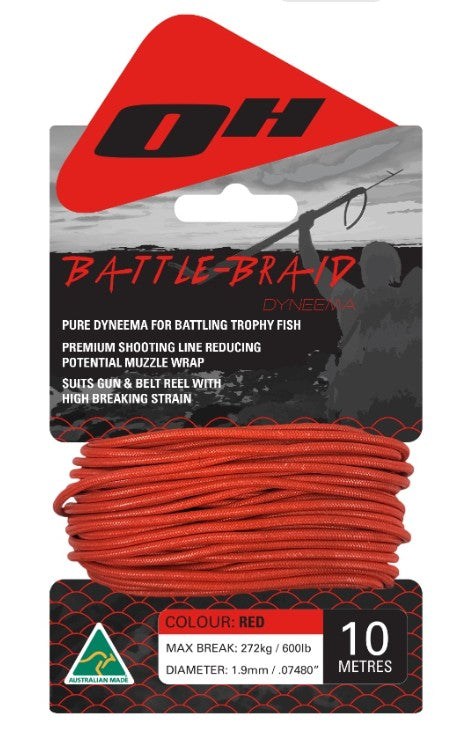 1.9mm Battle-Braid Dyneema (10m Card)