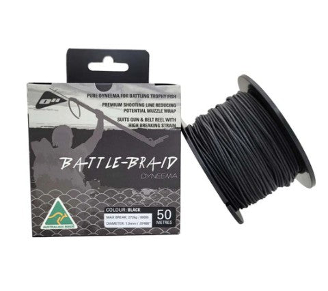 1.9mm Battle-Braid Dyneema (50m Spool)