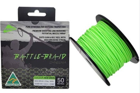 1.9mm Battle-Braid Dyneema (50m Spool)