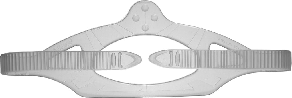 Clear Cressi Group A silicone replacement mask strap