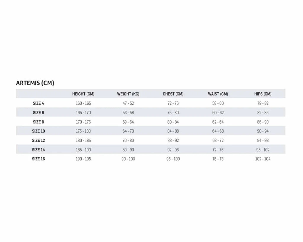 Ocean Hunter Artemis 2mm Wetsuit