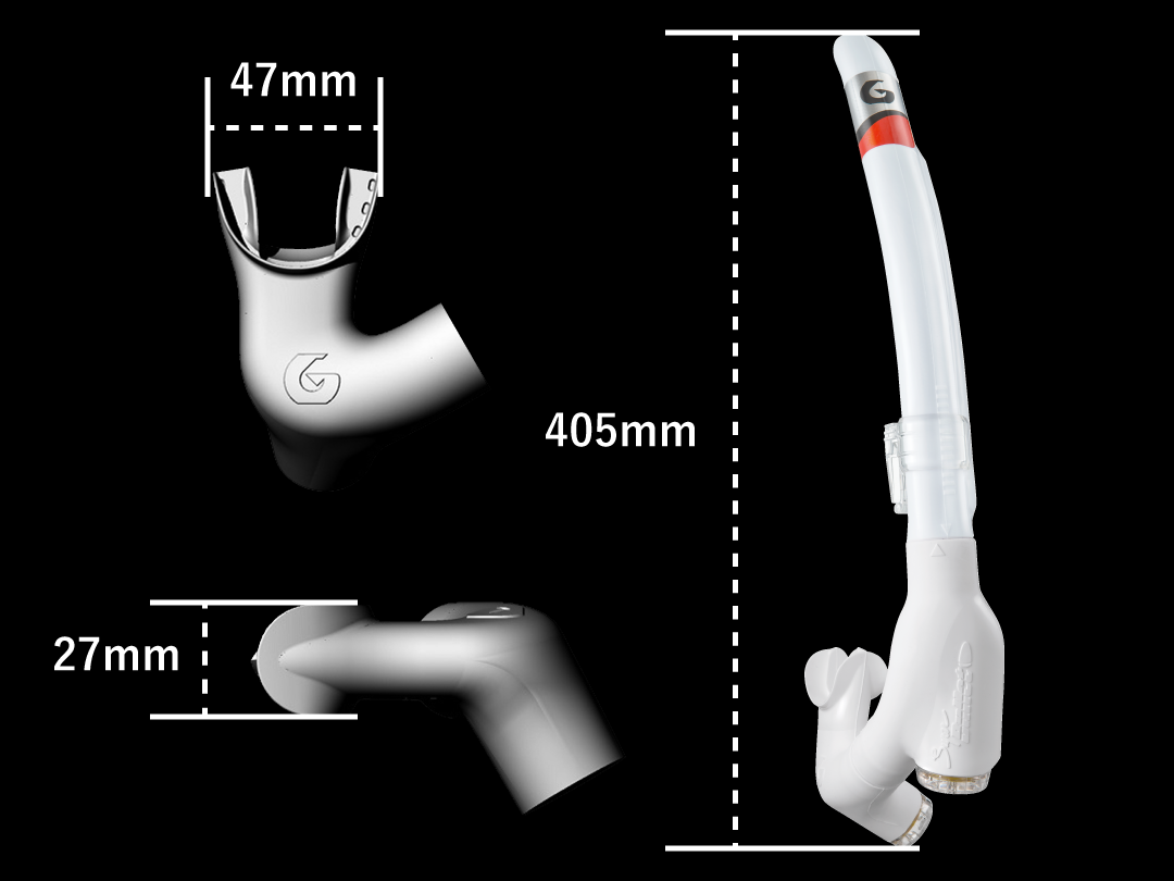 Gull Super Bullet Mini Snorkel