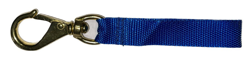 Cressi Brass Webbing Loop and Snap Hook