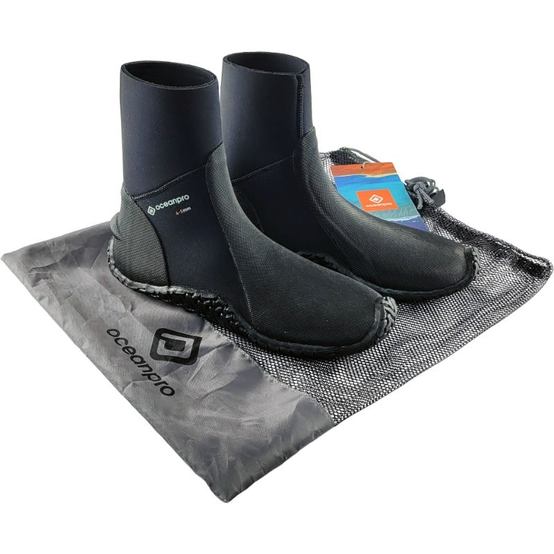Oceanpro Ultra Stretch 5/4mm Zipless Dive Boots