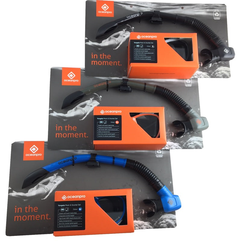 Oceanpro Yongala Mask & Snorkel Set