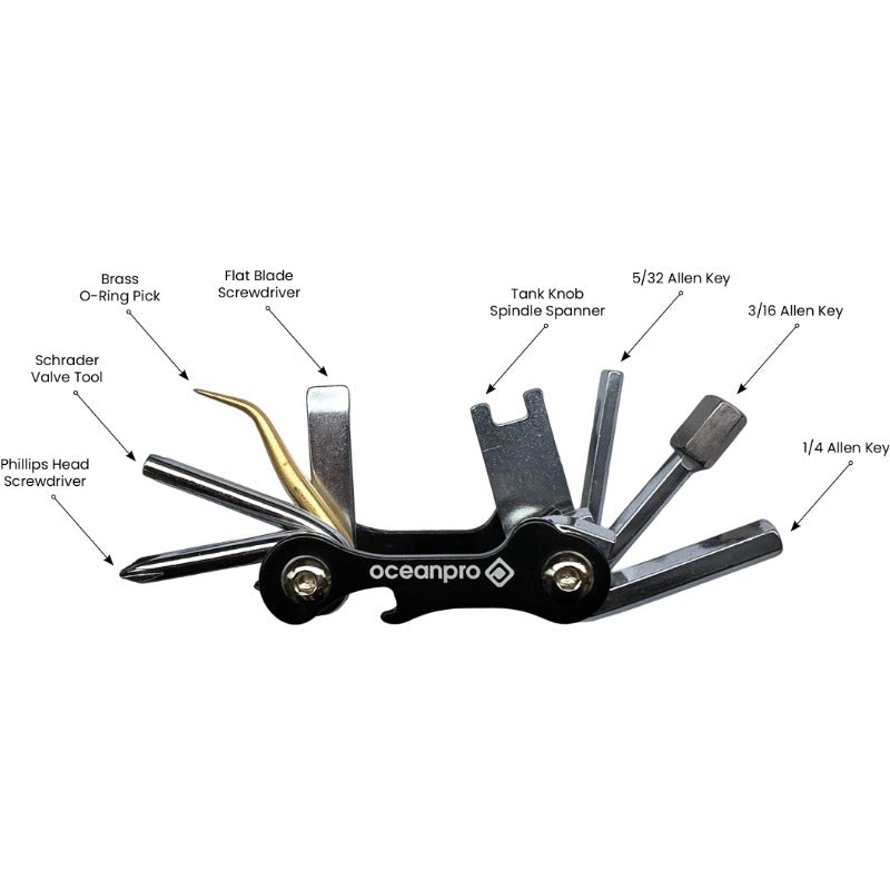 Oceanpro Scuba Multi-Tool