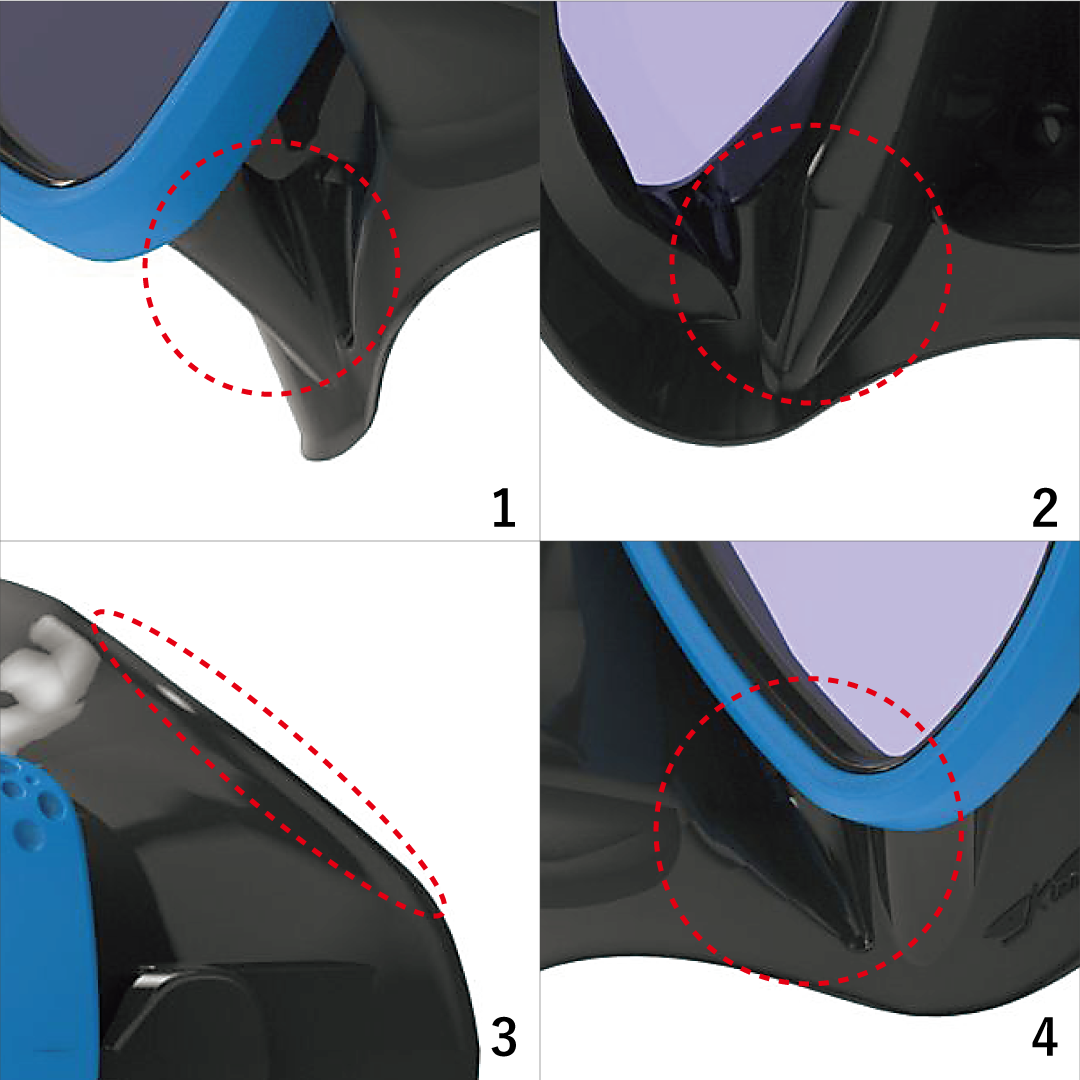[COMING SOON] Gull Mantis LVR Silicone UV420+AR Mask