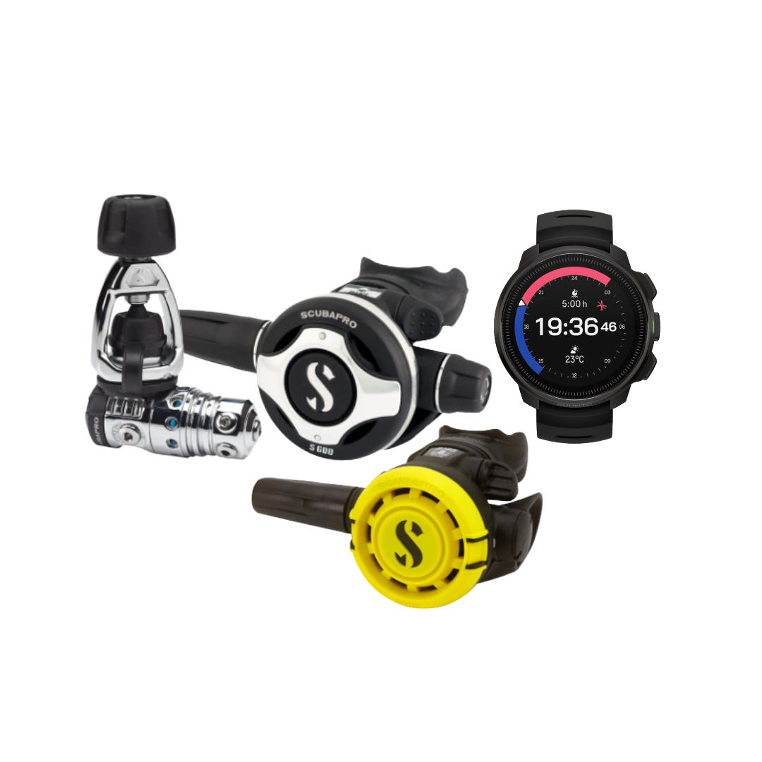Scubapro Mk25 + S600 + R105 + Gauge