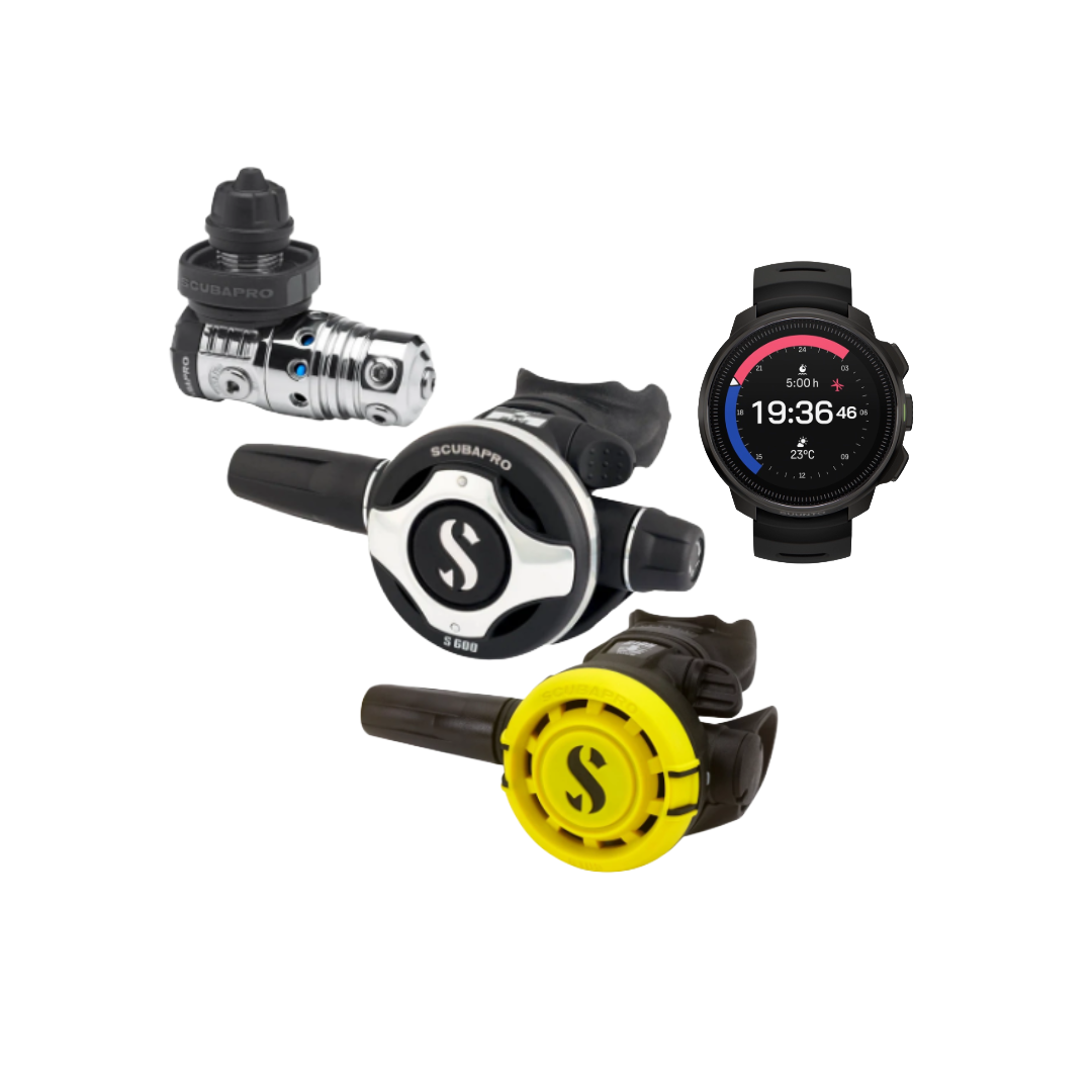 Scubapro Mk25 + S600 + R105 + Gauge