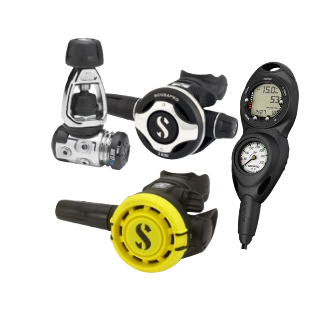 Scubapro Mk17 + S600 + R105 + Gauge