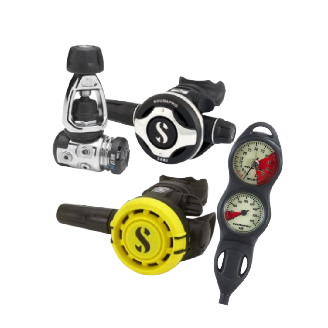 Scubapro Mk17 + S600 + R105 + Gauge