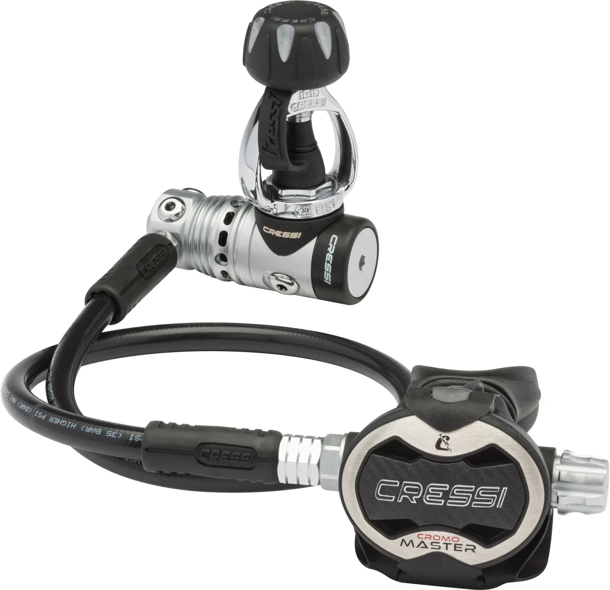 Cressi AC25 Cromo + Master Regulator